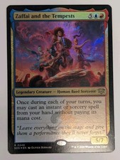 Zaffai and the Tempests Secrets of Strixhaven Foil - MTG RARE 