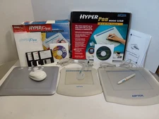 HyperPen Lot 6000 & 8000 Plus BAMBOO FUN CTE-650 Graphic Design Tablets As Is
