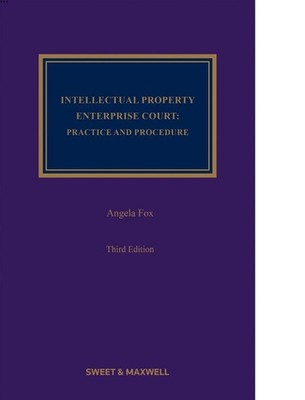 Intellectual Property Enterprise Court: Practice and Procedure 3rd Edition by An