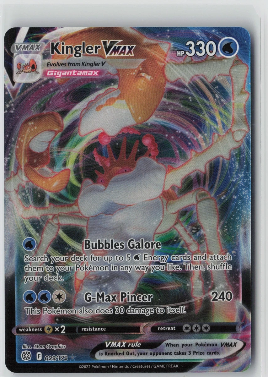Kingler VMAX Pokmon TCG Cards for sale | eBay