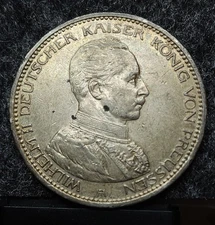 1914 A Prussia Germany 5 Mark