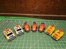 Vintage McDonalds Fast Macs Pull Back Toy Cars Happy Meal Hamburglar 1980s