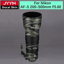 Decal Skin For Nikon AF-S 200-500mm F5.6E ED VR Vinyl Wrap Film Lens Sticker