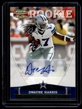 Dwayne Harris 2011 Panini Gridiron Gear Rookie Autograph Auto Card /299 #170. rookie card picture