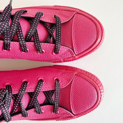 Converse Chuck Taylor All Star High Top Sneakers Shoes Pink 155184C W 7 - M 5 - Picture 10 of 13