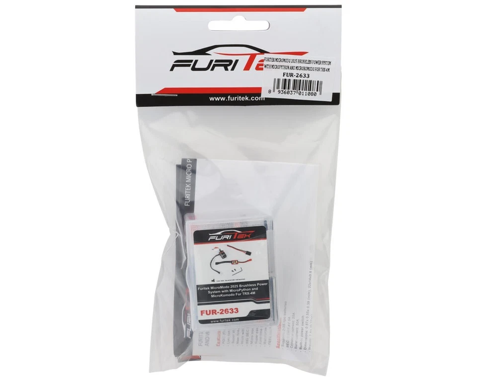 Furitek MicroModo 2025 Brushless Power System Combo for Traxxas TRX-4M - Image 3 of 4