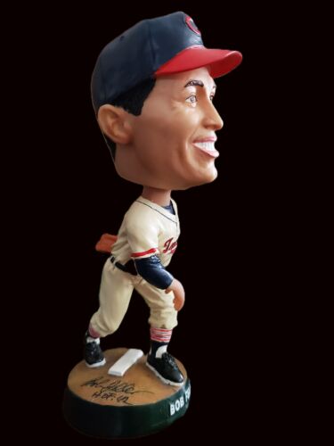 Bob Feller Cleveland Indians - Autographed Bobblehead - JSA Authentic Autograph - Picture 2 of 9