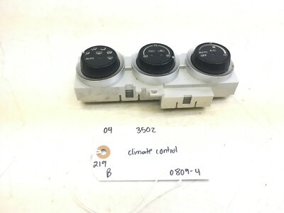 2003 2004 NISSAN 350Z COUPE OEM AC HEAT CLIMATE CONTROL TEMPERATURE