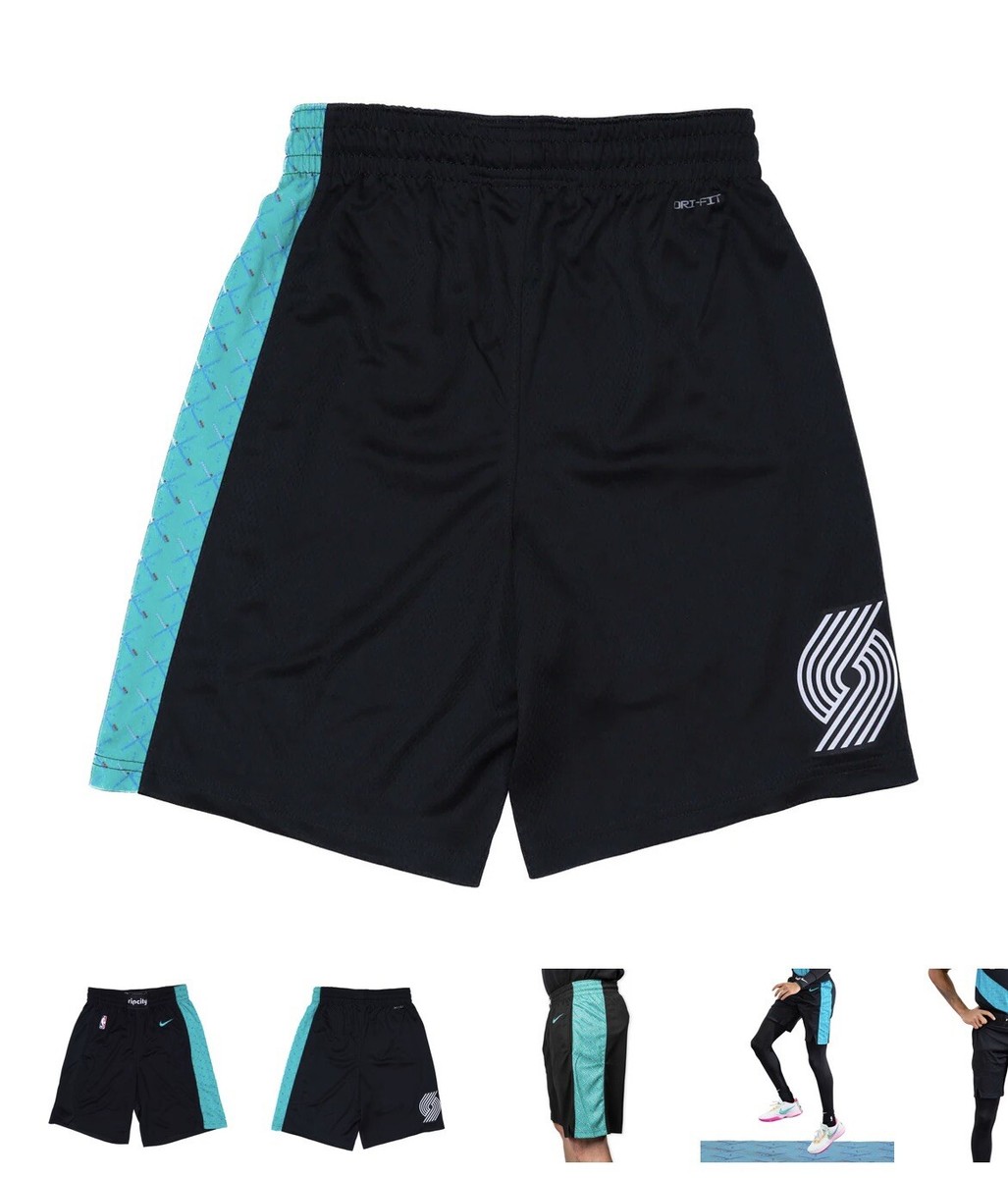 NBA トレイルブレイザーズ rip city オーセンティック ショーツM Portland Trailblazers PDX Rip City Edition Nike Swingman