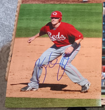 Zack Cozart Cincinnati Reds SIGNED 8X10 Photo COA AUTOGRAPHED MLB