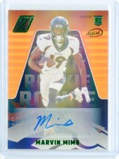 2023 Panini Zenith MARVIN MIMS Emerald Artist Proof AUTO Autograph RC Rookie 1/5