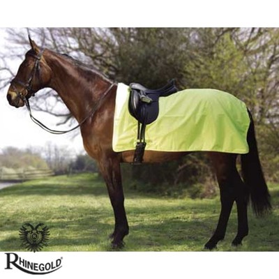 HIGH VIS - Rheingold 3/4 Ride-On Teppich - SICHER GESEHEN WERDEN - Pony, Cob, volle Größe