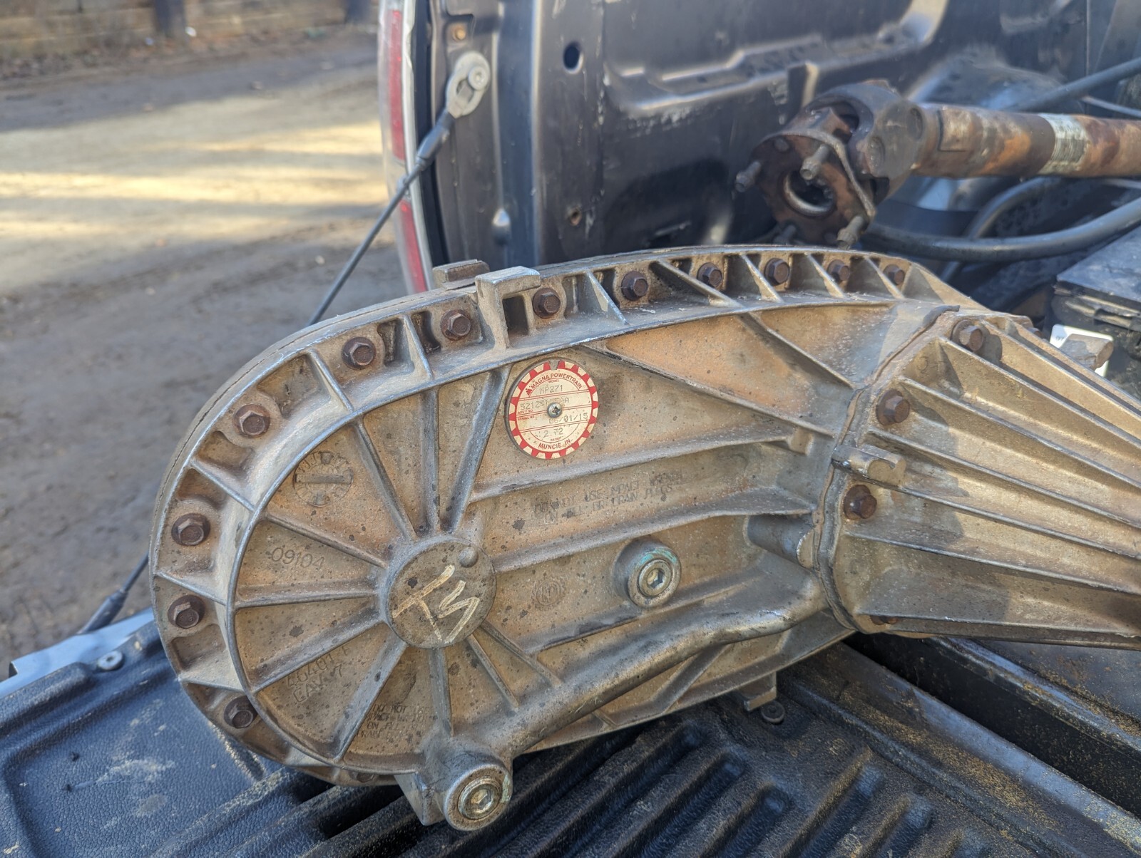 20072012 DODGE 271D TRANSFER CASE CHASSIS CAB ASSY 52123155AA eBay