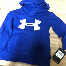 Under Armour Hoodie Youth Kids Size 4 Blue Brand New