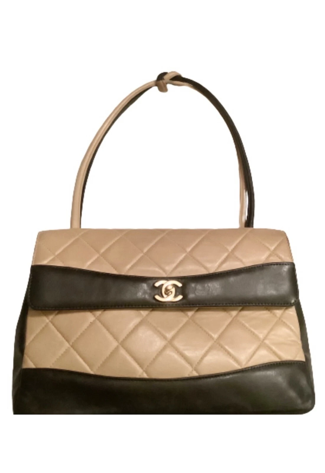 Chanel Matelasse 2.55 Ristampa Pelle di vitello Borsa a mano CC