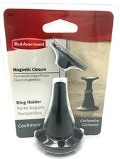 Rubbermaid - Magnetic Closure Ring Holder With Suction Cup Base in Cashmere- NEW