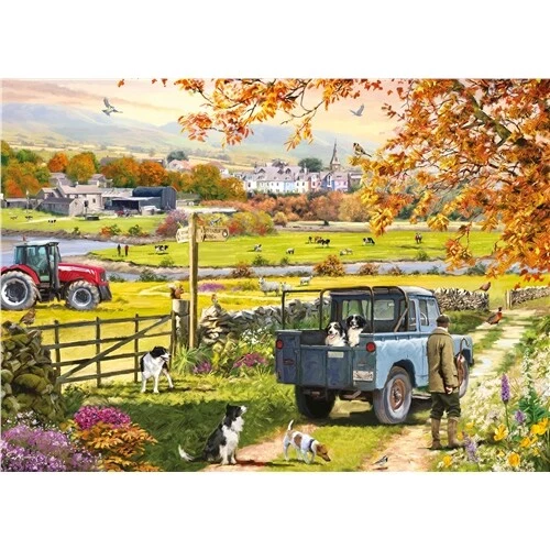 1000 Teile Puzzle Otter House 75088 Countryside Morning Richard Macneil
