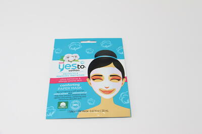 17 PACK Yes To Cotton Comforting Paper Mask U56