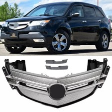 For Acura Mdx 2007 2008 2009 Chrome Front Bumper Upper Grille Grill Replacement