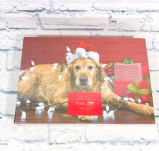 Dear Santa, I've Been A Good Boy 1000 Piece Puzzle Golden Retriever (Pink Sky)