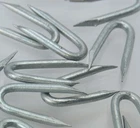 Galvanised Staples U Nails Netting Fence Post 15mm 20mm 25mm 30mm 35mm 40mm