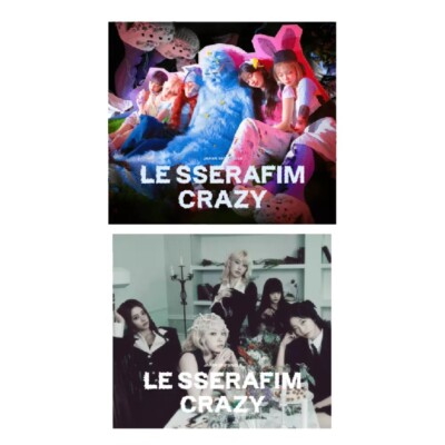 LE SSERAFIM Crazy album CD Japan limited version Sakura Yunjin Kazuha lesserafim