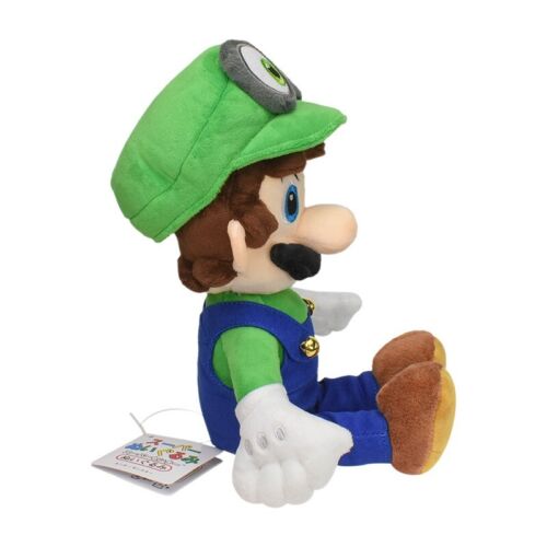 Super Mario Odyssey Plush Cappy Hat Luigi 8" Cute Cartoon Stuffed Toy Soft Doll - Picture 5 of 8