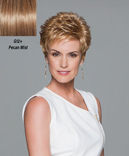 Eva Gabor Aspire Layerd Pixie Wig Petite G12+ Pecan Mist Hair Color HAIRUWEAR