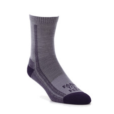 Farm to Feet Kid's Madison Lightweight Crew Socks, Parachute Purple, Medium