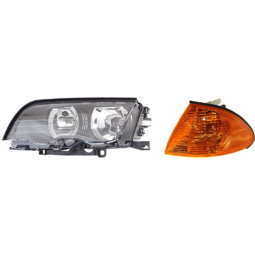 Headlight and Corner Light Kit For 2001-2001 BMW 320i Driver Side Sedan - Picture 1 of 6
