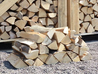 GRUENWAREN JAKUBIK 120 kg trockene Buche, Premium Kaminholz Brennholz Feuerholz Hartholz ca. 25 cm