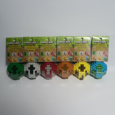 Minecraft spawn egg figure ASSORTMENT Creeper, Skeleton, Rabbit, Ocelot,  Zombie