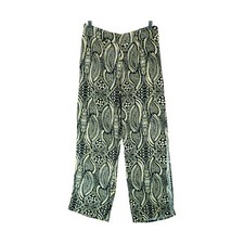 New Look Wide Leg Pants Womens Size M Pants Tropical Pants