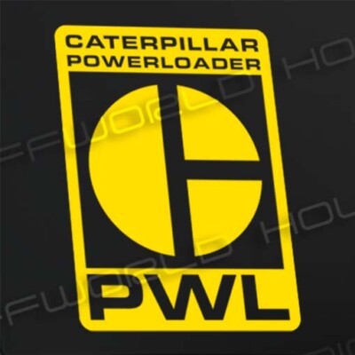 POWERLOADER CATERPILLAR sticker decal ALIENS COLONIAL MARINES WEYLAND YUTANI