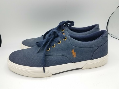 POLO RALPH LAUREN 'FELTON' Navy Canvas 
