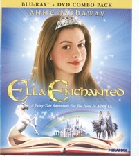 No Disc No Case ORIGINAL COVER ART Ella Enchanted 2004 Blu-ray Cover Hathaway