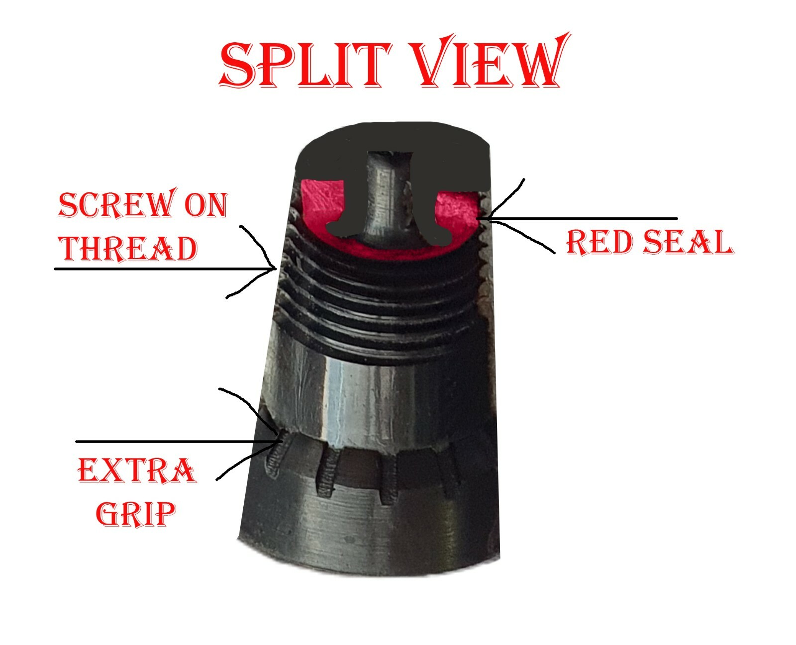 TYRE VALVE DUST CAPS WITH SEAL CAR BIKE BICYCLE MOTORBIKE VAN FORD