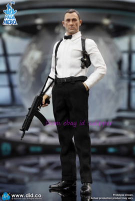 Did Xt80018 1/12 Agent 007 M16 James Bond Jack Action Figure In