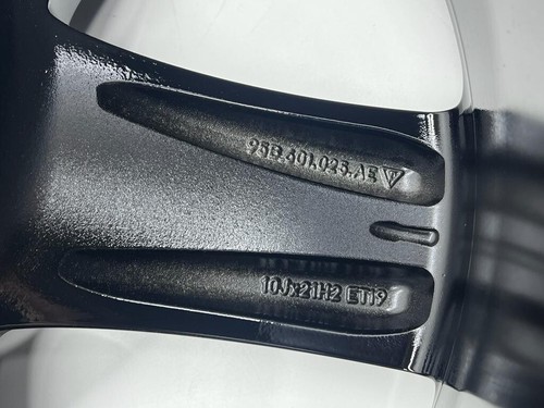 Rueda trasera de aleación deportiva clásica deportiva Porsche 95B Macan 21" - 95B601025AE - 10x21 ET19 - Imagen 10 de 10