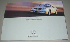Betriebsanleitung Mercedes SLK-Klasse R 170 200 230 320 32 AMG Stand 08/2001