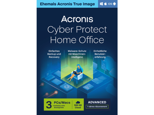 Acronis Cyber Protect Home Office zuvor True Image 1, 3 oder 5 PC/Geräte 1 Jahr - Bild 8 von 12