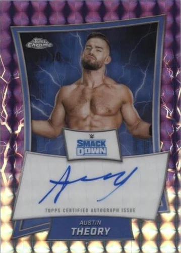 2025 Topps Chrome WWE - Austin Theory #BBA-AUS