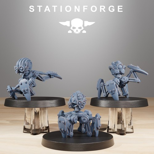 Scavenger Bots x15, Tech Adepts, Mech Division, Stationforge - Picture 4 of 8