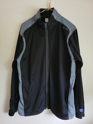 Cliff Keen athletic Sport Jacket Woman Black Long Sleeve 2 Pocket Unisex Zip