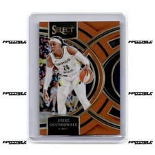 2024 Panini Select WNBA - Premier Level Arike Ogunbowale #155 Orange Prizm /125