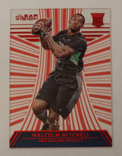 Malcolm Mitchell (Patriots) 2016 Panini Clear Vision ROOKIE card RED /49