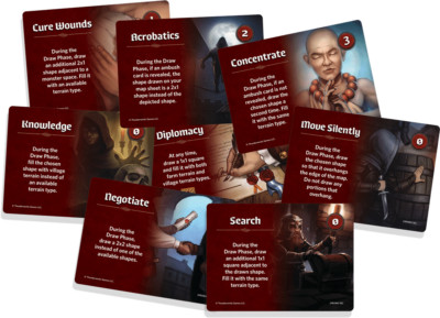 Cartographers Board Game - Skills Mini Expansion 2 - Promo Cards New Sealed