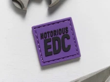 “Notorious EDC” RE Patch - Purple