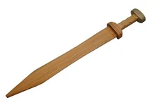28"  Wooden Roman Gladius Training Sword Practice Sword