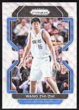1023F 2021-22 Panini Prizm #273 Wang Zhi-zhi Silver Wave
